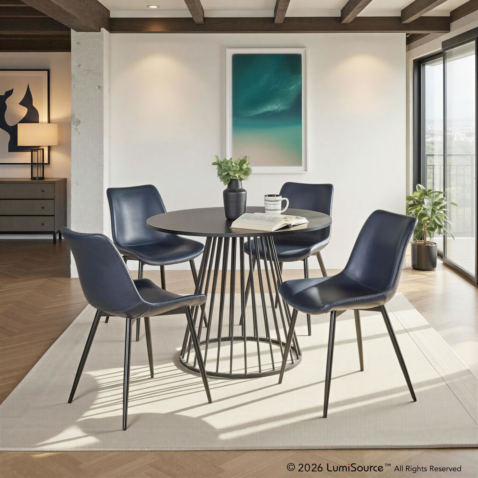 Canary-durango Dining Set - 5 Piece